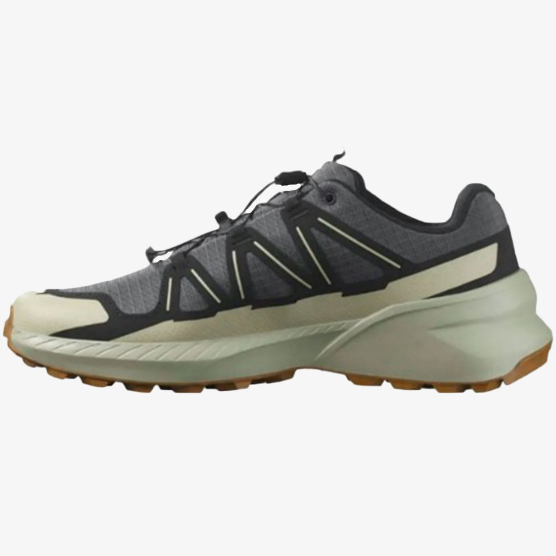 Salomon Mens Speedcross Peak Shoes In Urban Chic/Black/Alfalfa