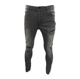 Soviet Mens Pedr Fashion Skinny Jeans In Black Wash