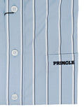 Pringle Mens Ryan Short Sleeve Classic Shirt In Light Blue