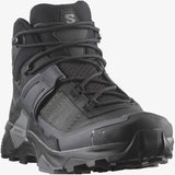 Salomon Mens X Ultra 5 Mid GTX Shoes In Black