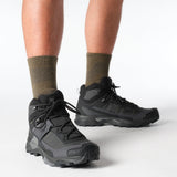 Salomon Mens X Ultra 5 Mid Gore Tex Boot In Black/Asphalt/Castlerock
