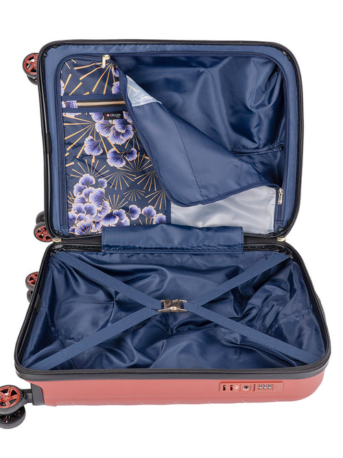 Cellini Pulse Trolley Case Burnt Henna