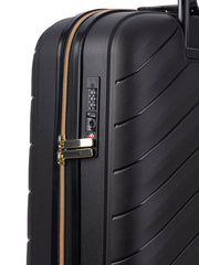 Cellini Pulse Trolley Case Black 'N Gold