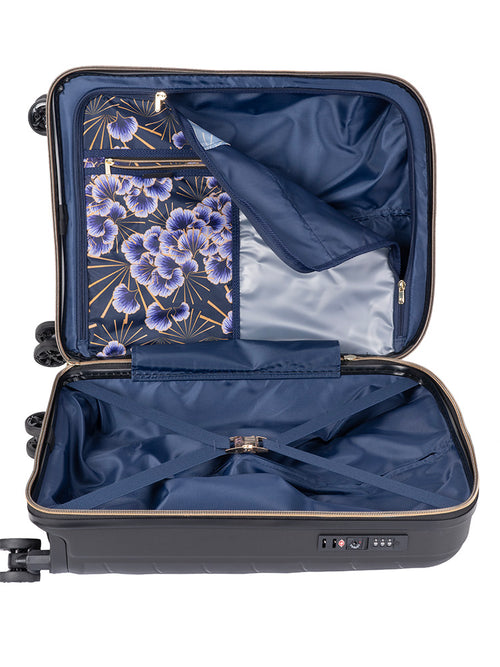 Cellini Pulse Trolley Case Black 'N Gold