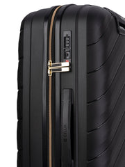 Cellini Pulse Trolley Case In Black and Gold