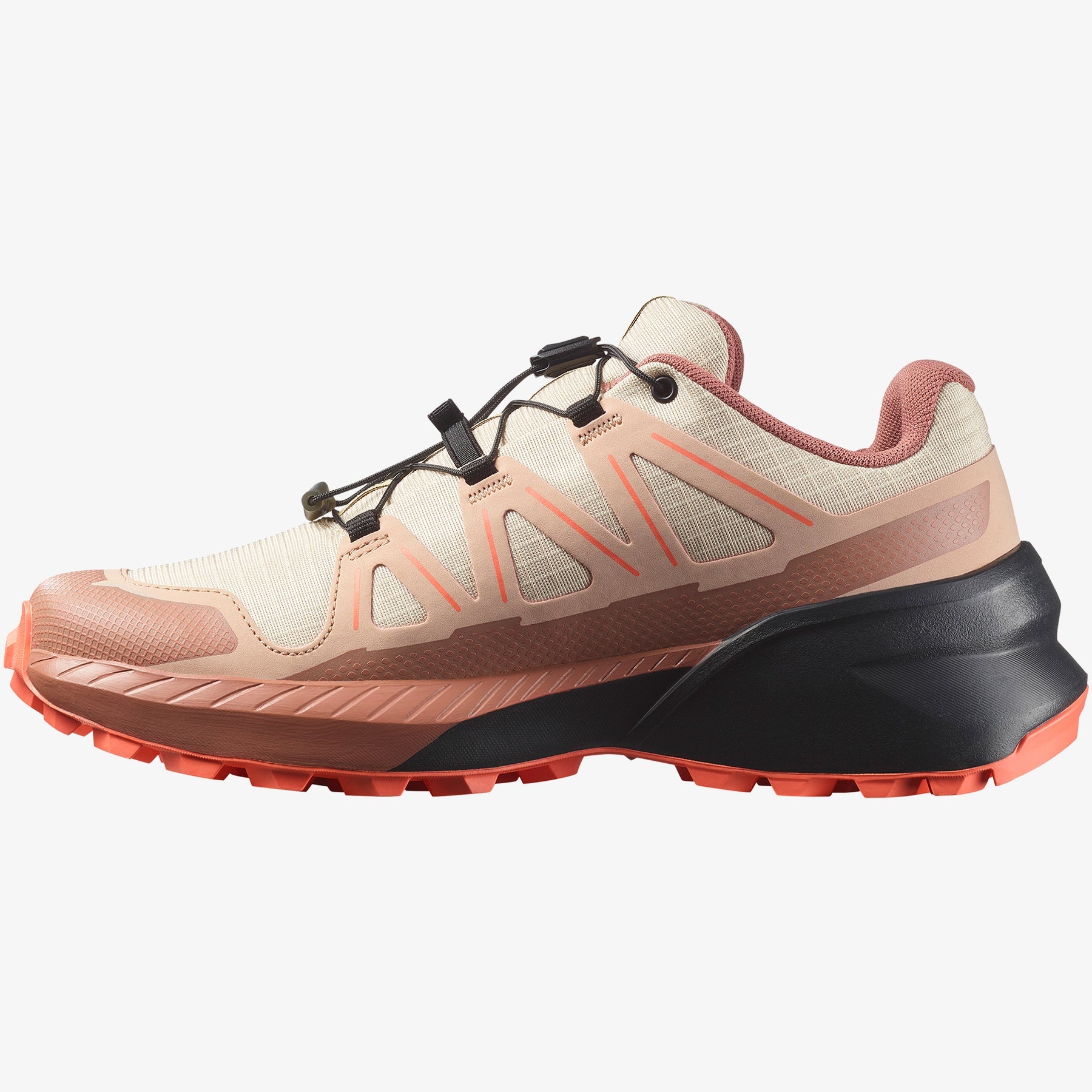 Salomon Womens Speedcross Peak Shoes Peach