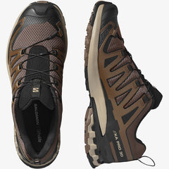 Salomon Mens XA Pro V9 Shoes In Brown
