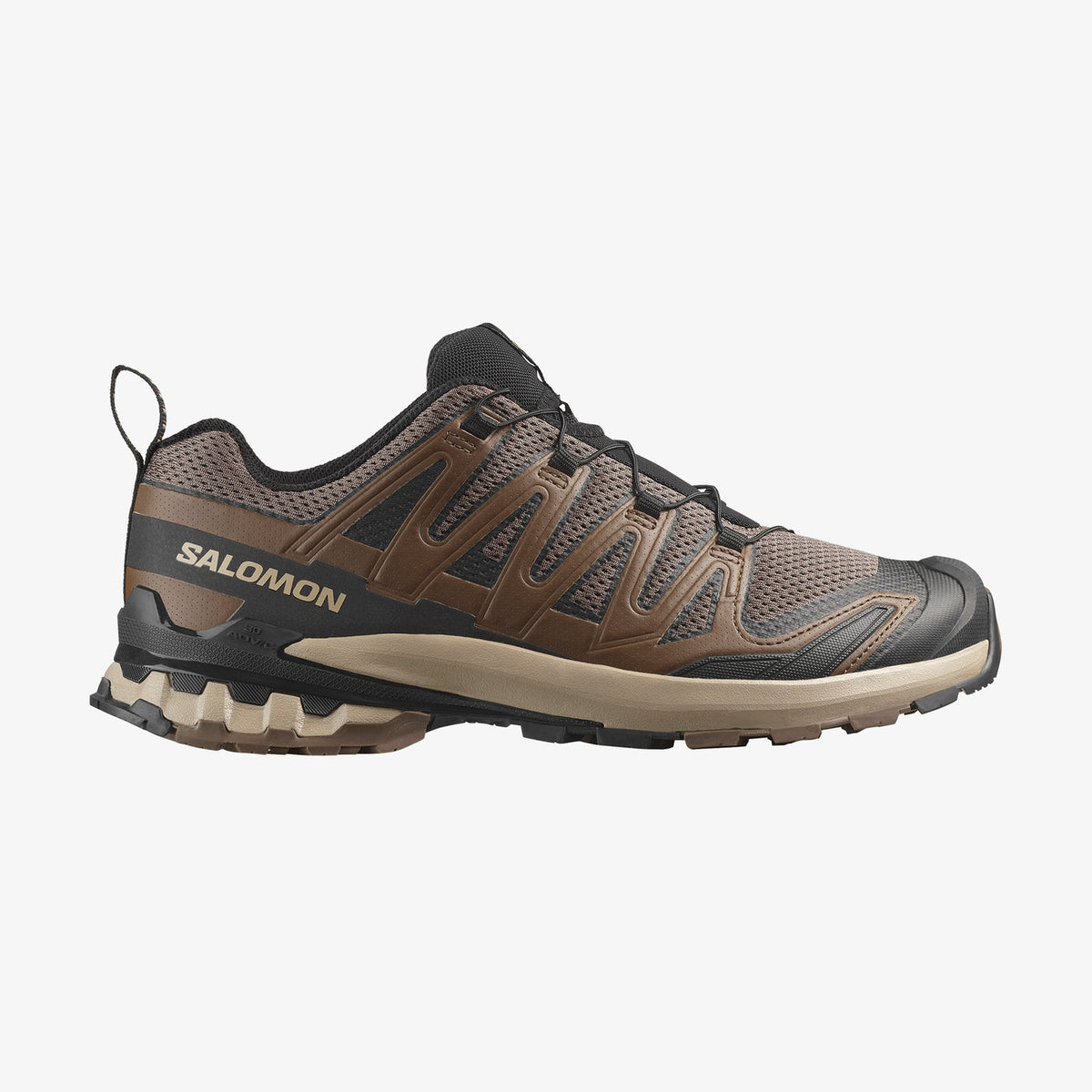 Salomon Mens XA Pro V9 Shoes In Brown