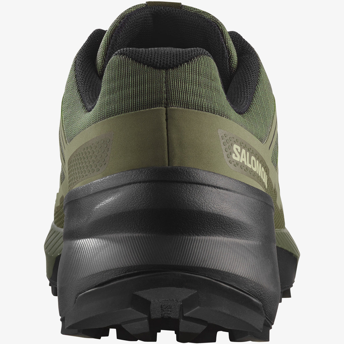 Salomon Mens Speedcross Peak Shoes In Olive Night/Deep Lichen Green/Black