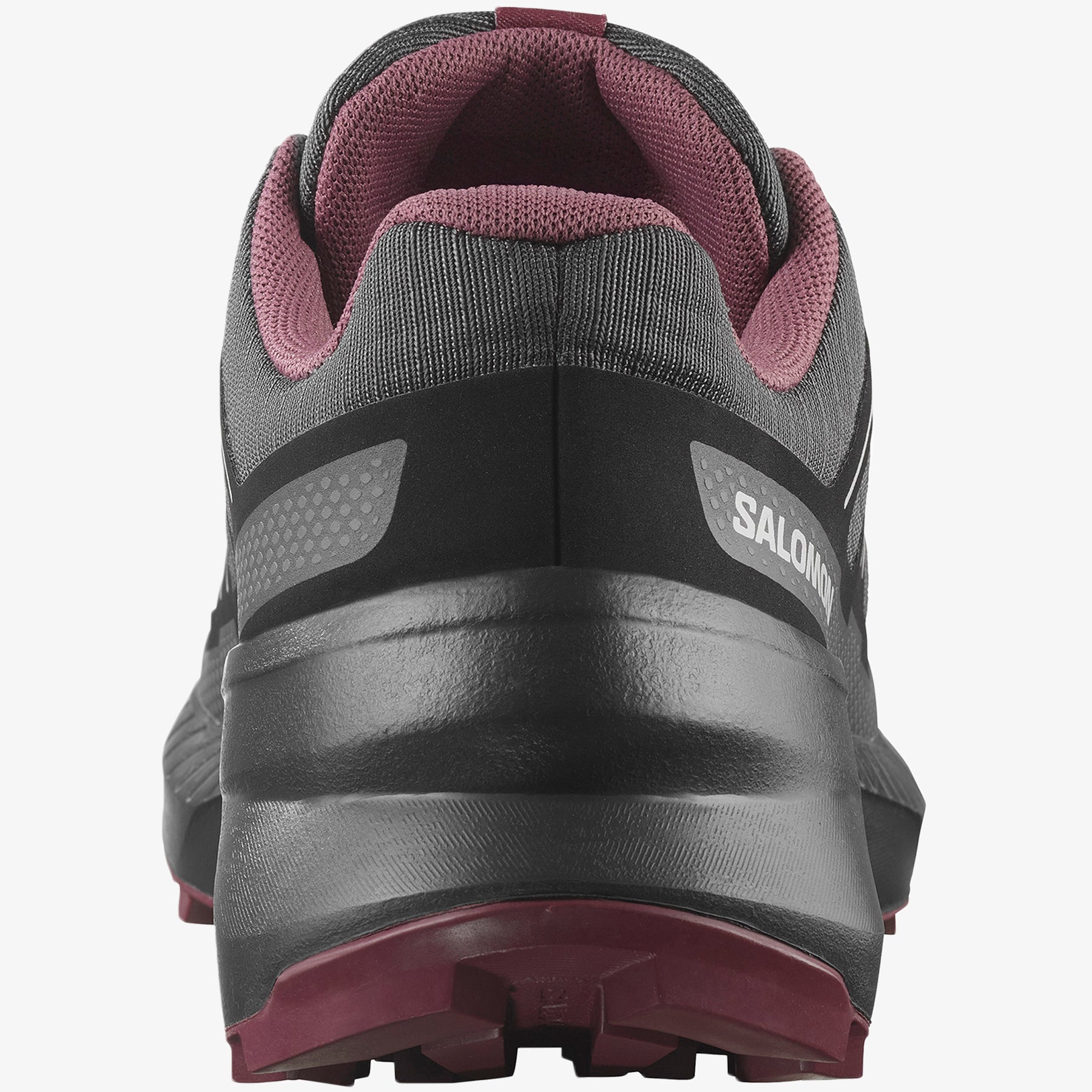 Salomon Womens Speedcross Peak Shoes In Asphalt and Black