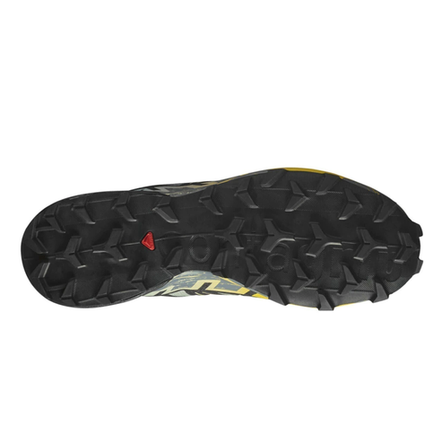 Salomon Mens Speedcross 6 Shoes In Wrought Iron/Black/Incberry