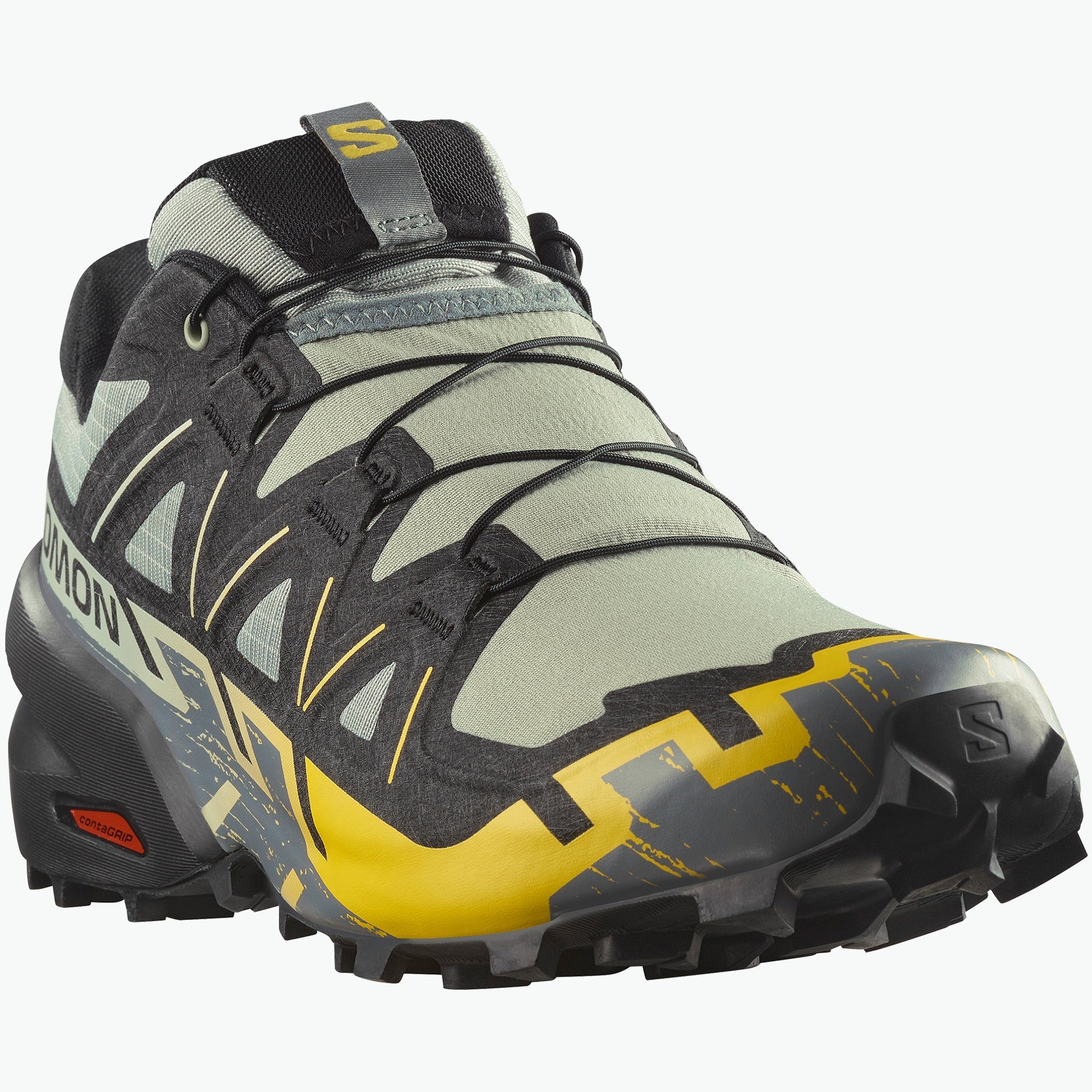 Salomon Mens Speedcross 6 Shoes Iron