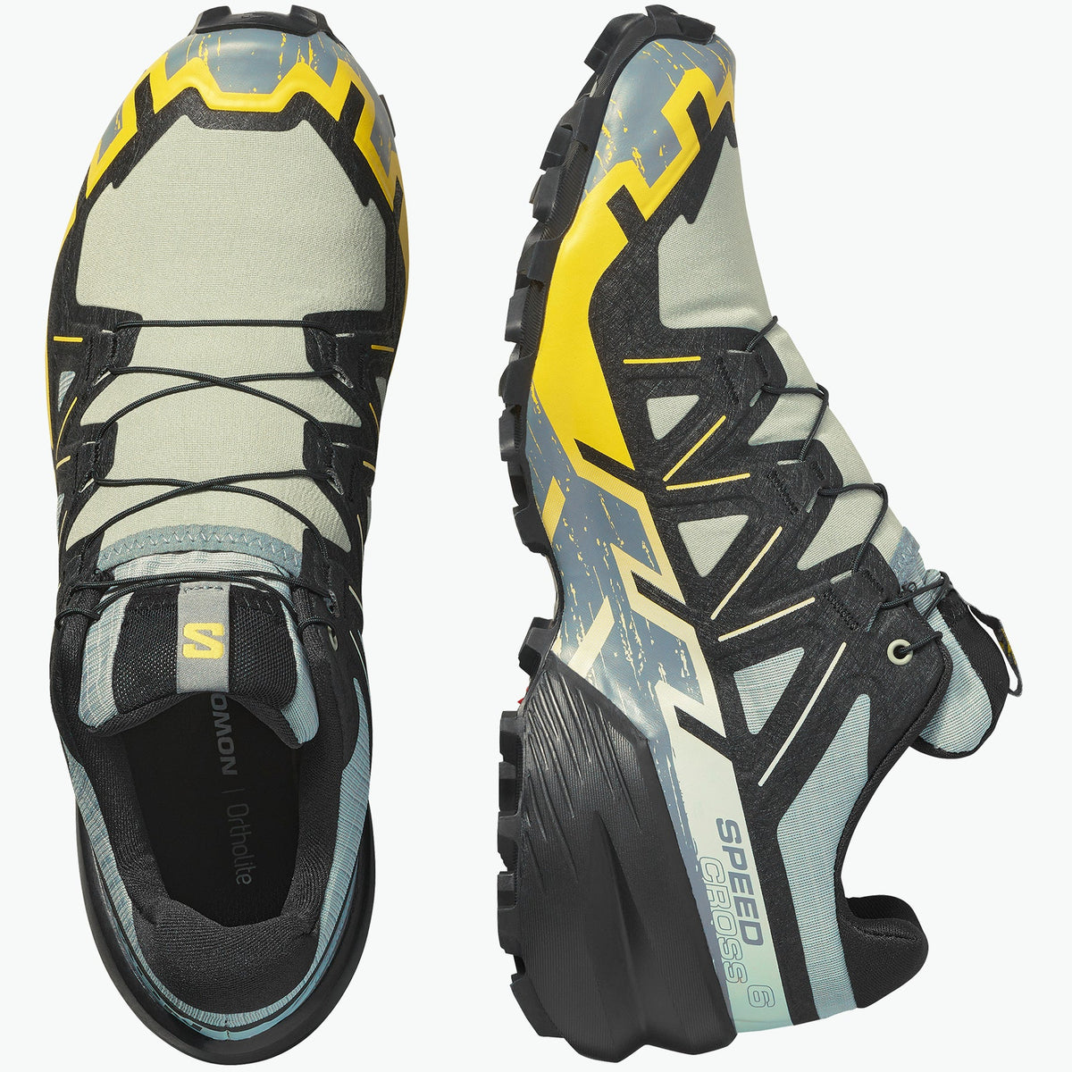 Salomon Mens Speedcross 6 Shoes Iron