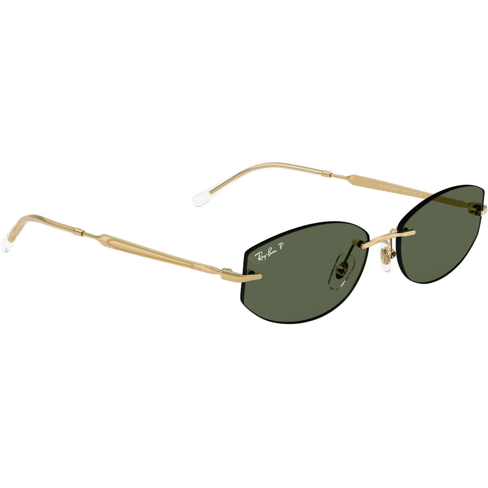 Ray-Ban Unisex Frameless Sunglasses In Gold