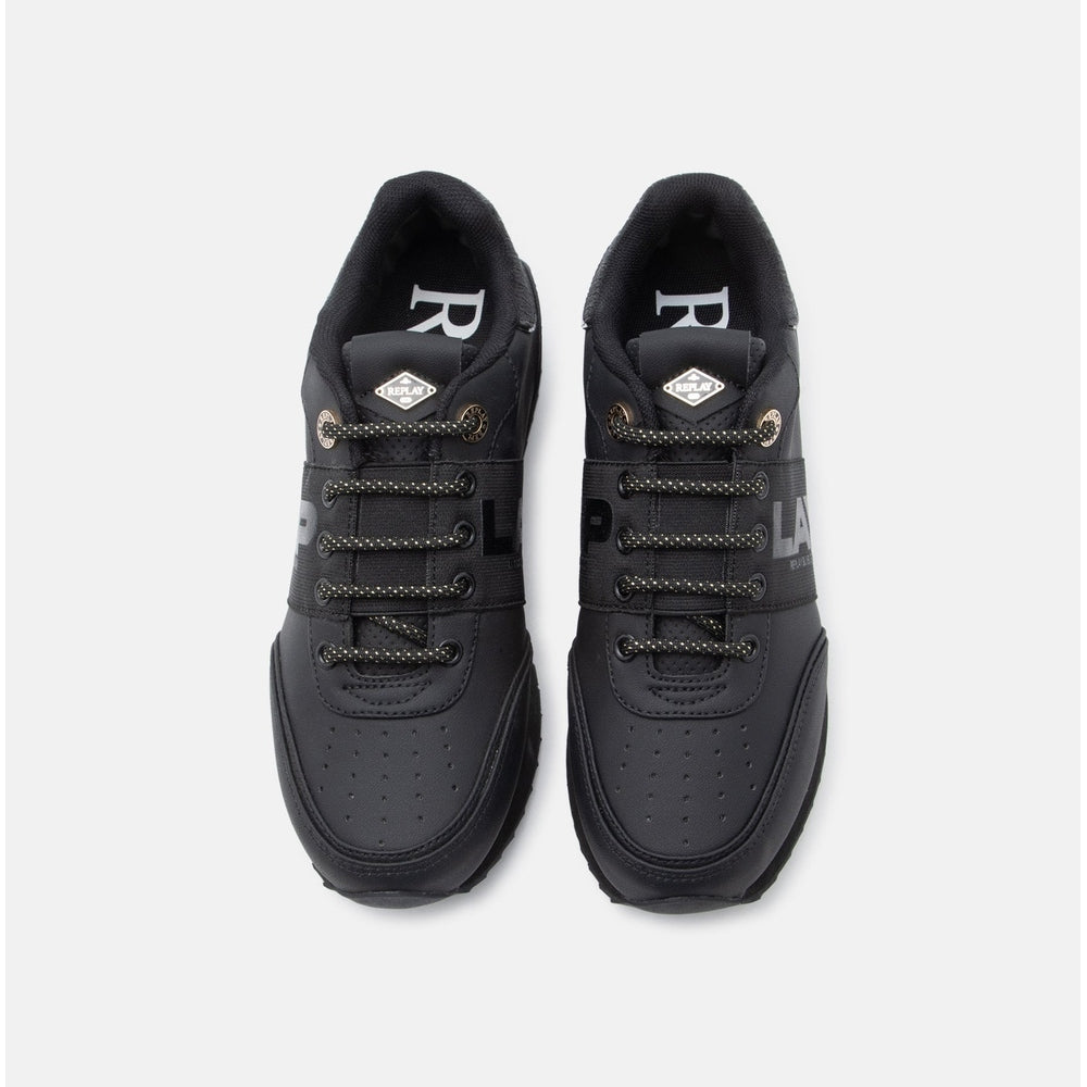 Replay Mens Penny Vision Shoes In Black