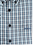 Pringle Mens Patrick Short Sleeve Classic Shirt In Blue