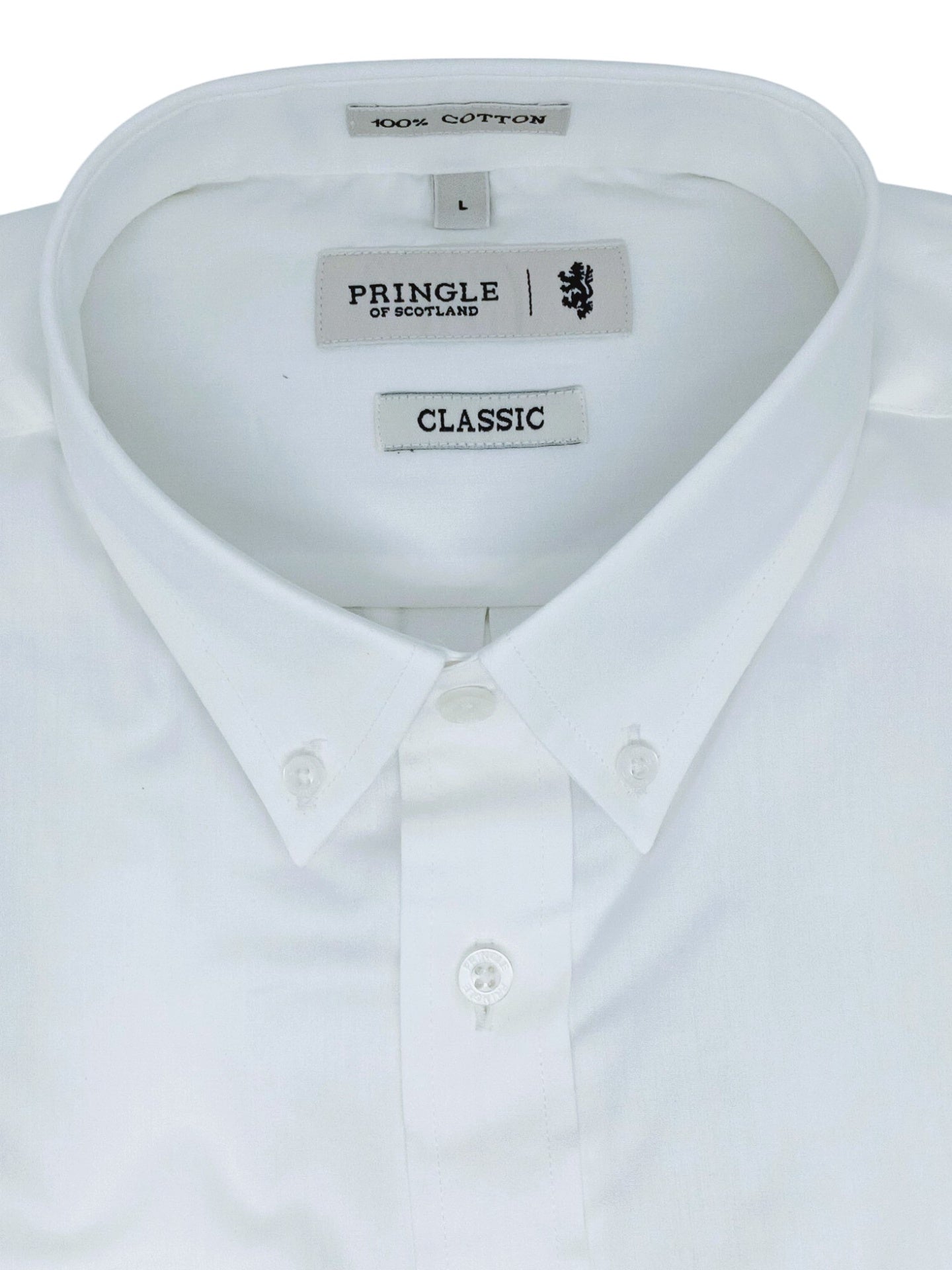 Pringle William L/S Classic Shirt Snow