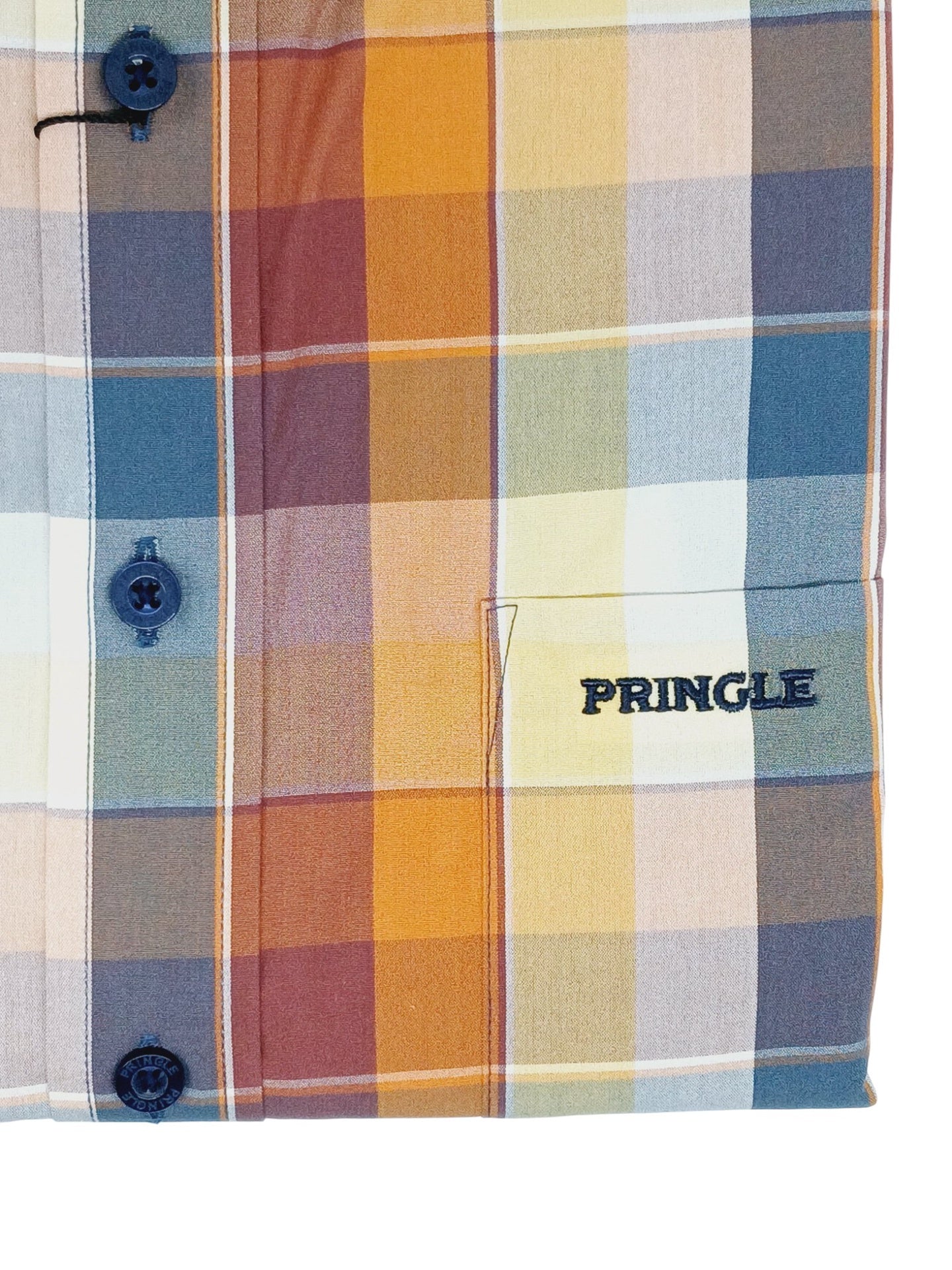 Pringle Mens Jerry Classic  Shirt In Multi