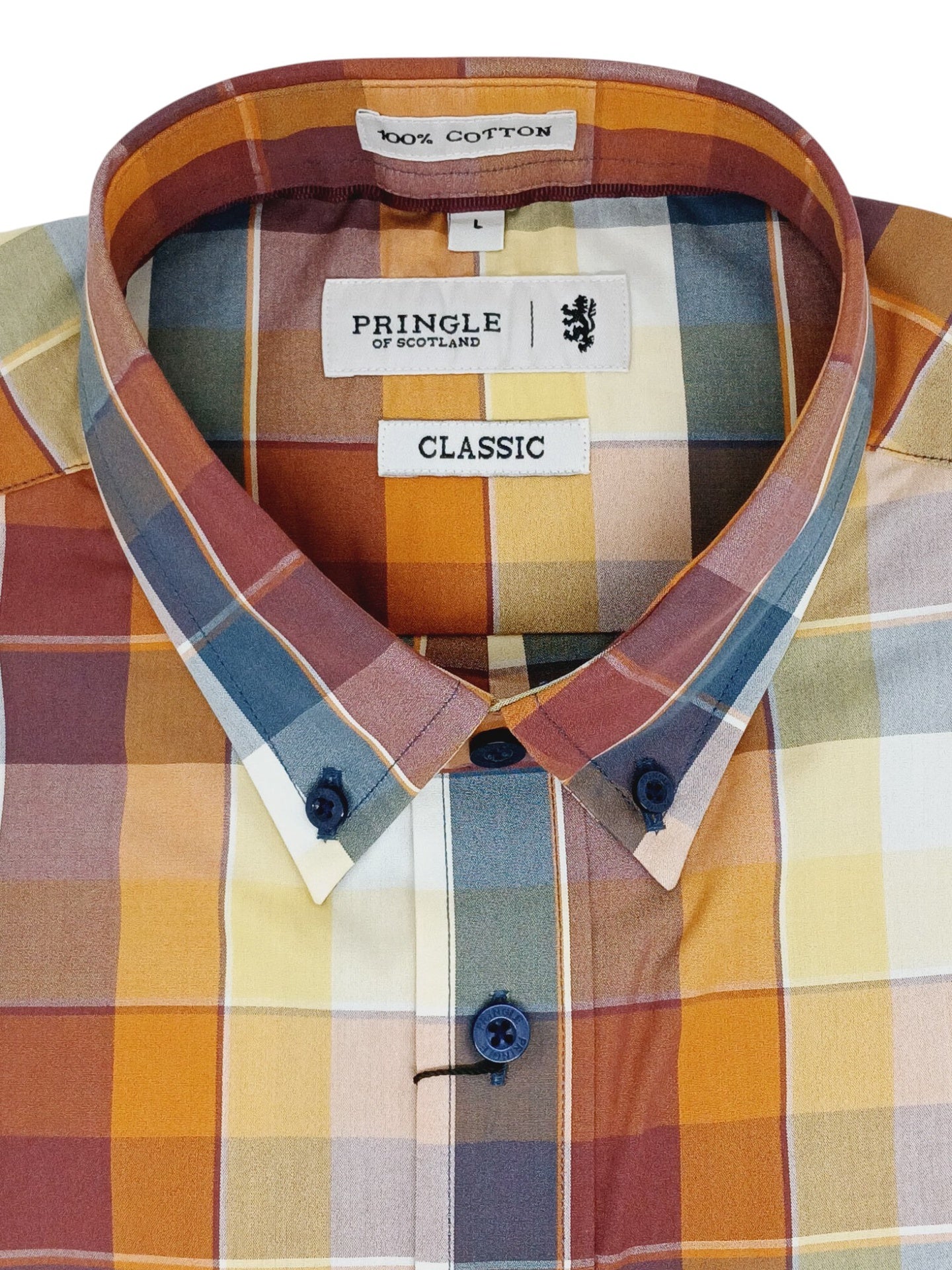Pringle Mens Jerry Classic  Shirt In Multi