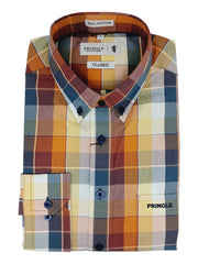 Pringle Mens Jerry Classic  Shirt In Multi