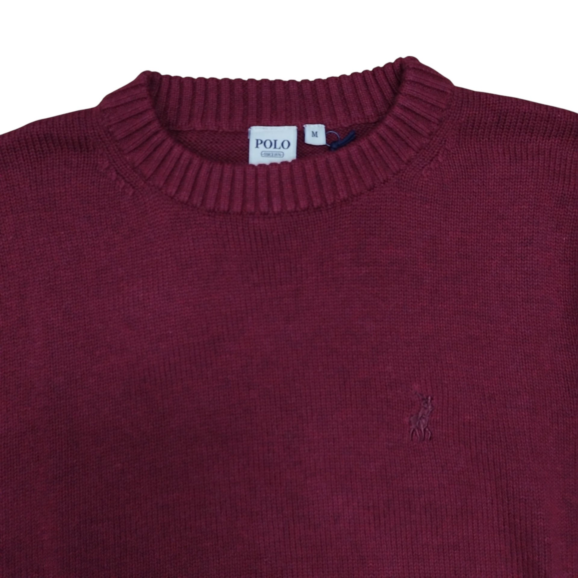 Polo Womens Terri Crew Neck Jersey In Chilli Red