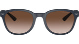 Emporio Armani Mens Sunglasses In Matte Navy