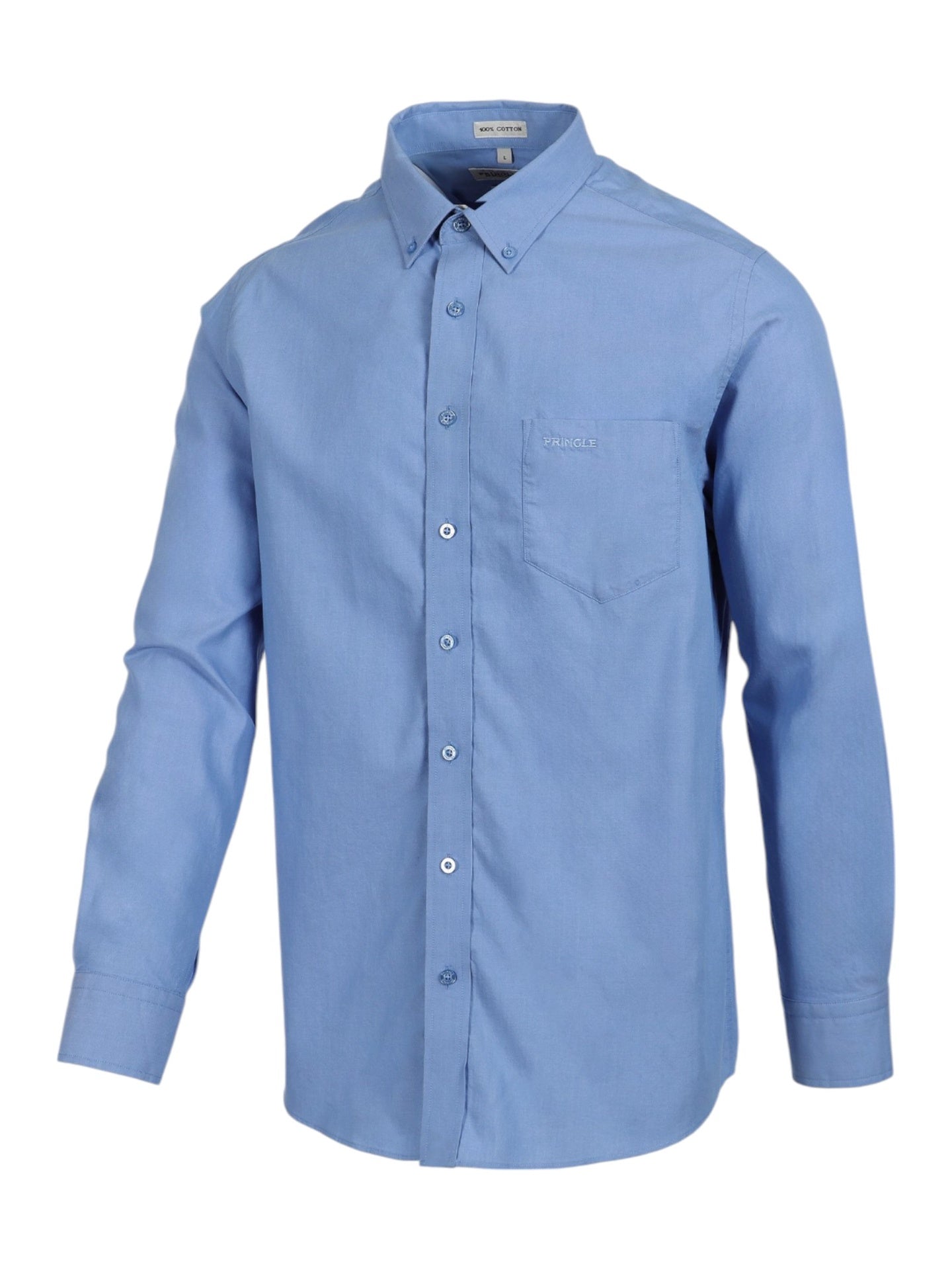 Pringle Mens Andrew Classic Shirt In Light Blue
