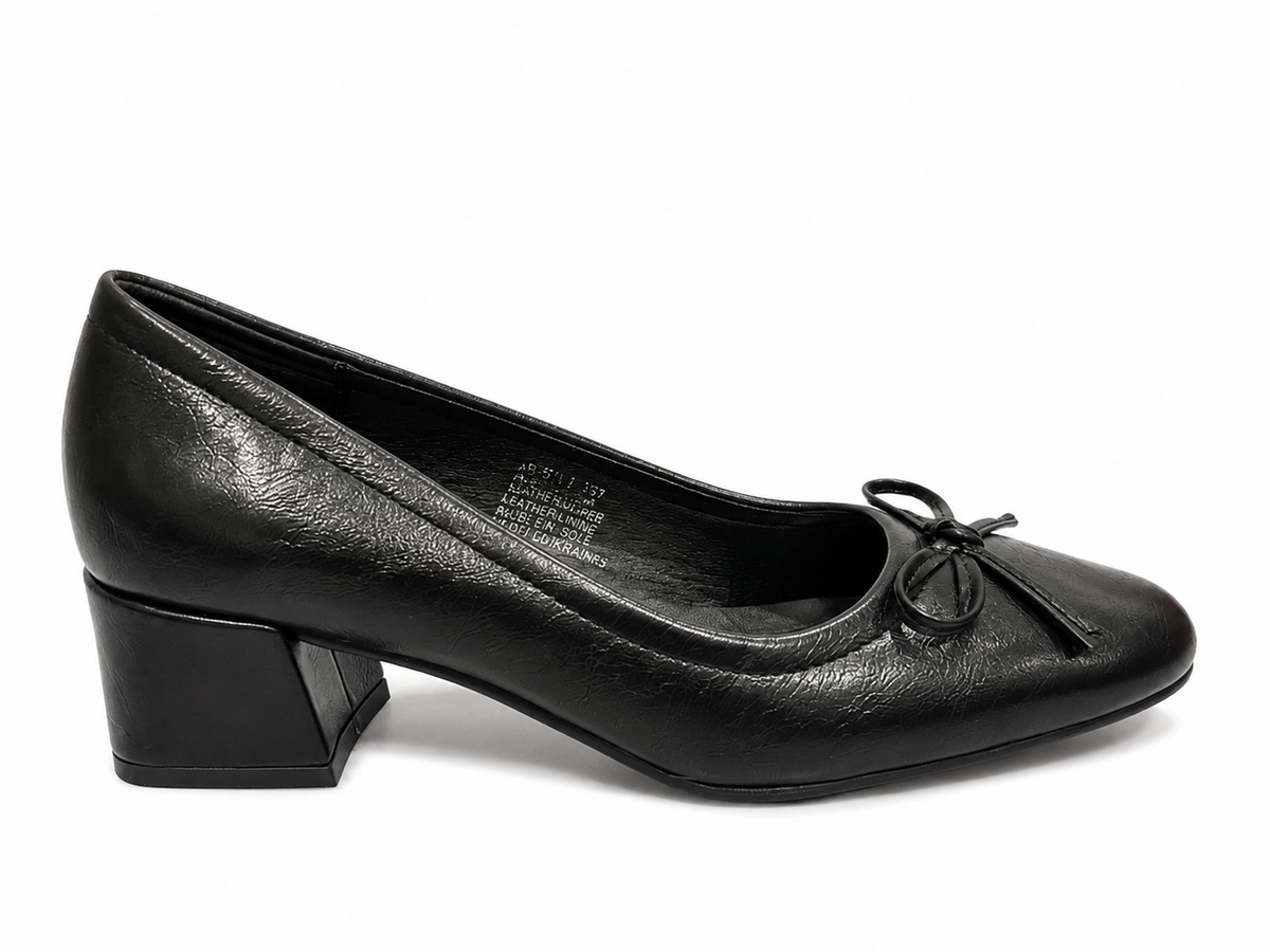 Butterfly Feet Ladies Joleen 1 Block Heels In Black