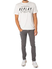 Replay M6840 2660 Tee White