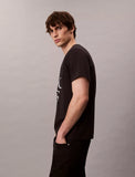 Calvin Klein Ckjm Ss 20S Tc Flagship City Grahic Tee Black