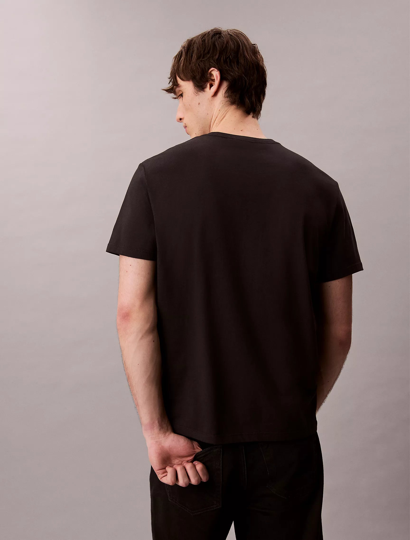 Calvin Klein Ckjm Ss 20S Tc Flagship City Grahic Tee Black