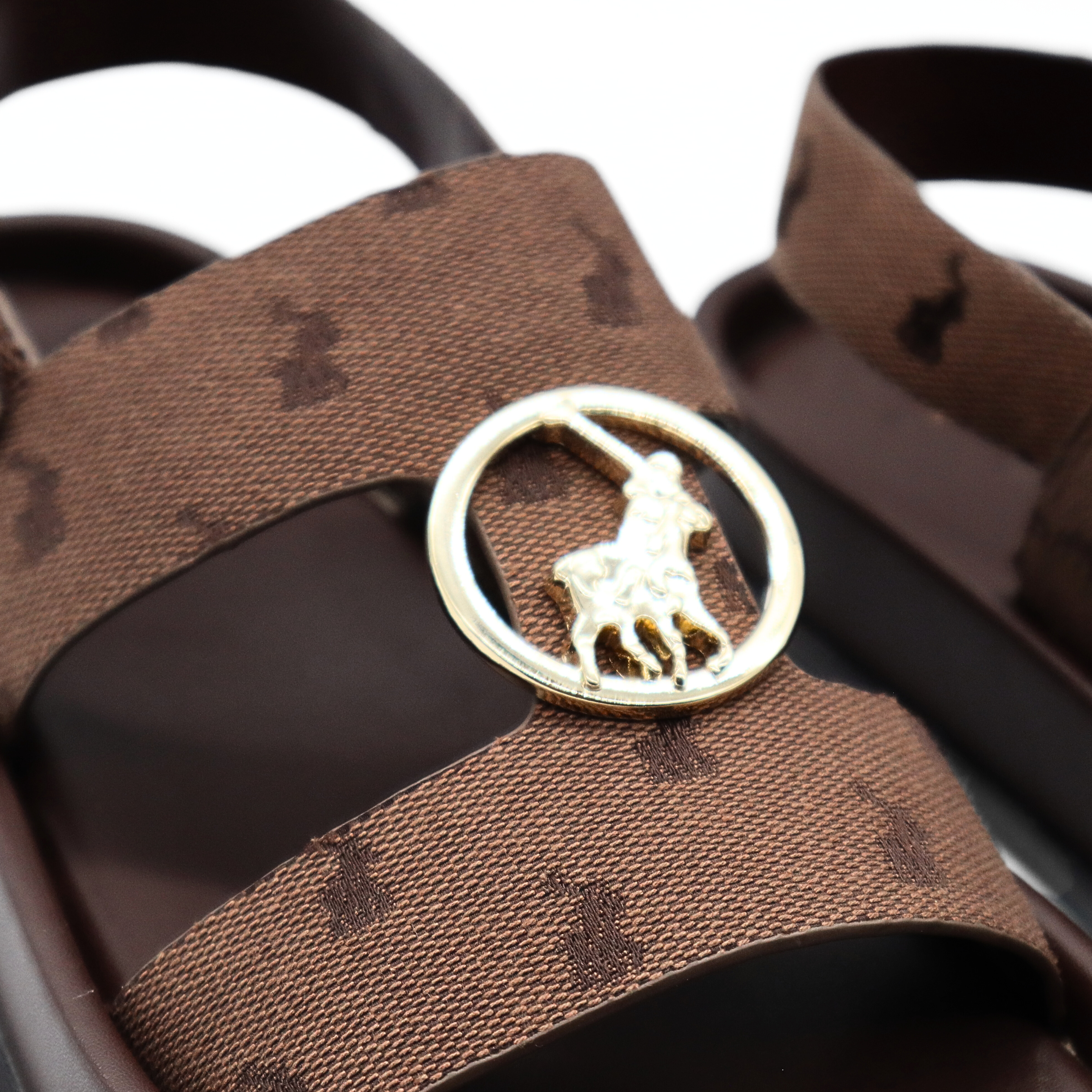 Polo 0075788 Womens Moulded Trim Sandals Brown