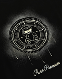 Pure Premium Mens Notte Sweater in Black