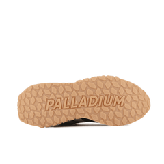 Palladium Mens Troop Runner Flame Shoes Black