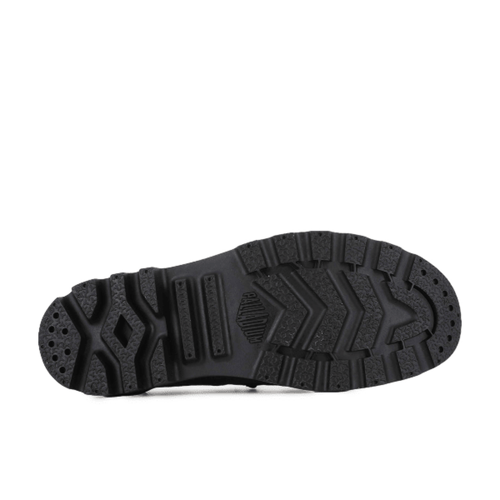 Palladium Womens Pampa M-Jane Washed Shoes in Black