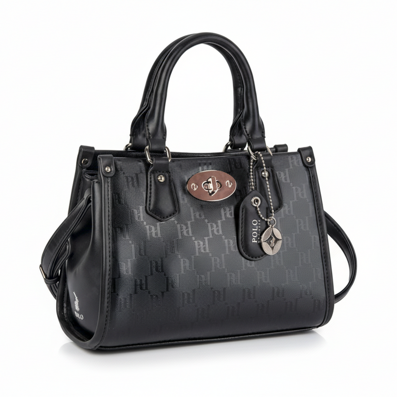 Polo Rockfold Small Shopper Bag In Black