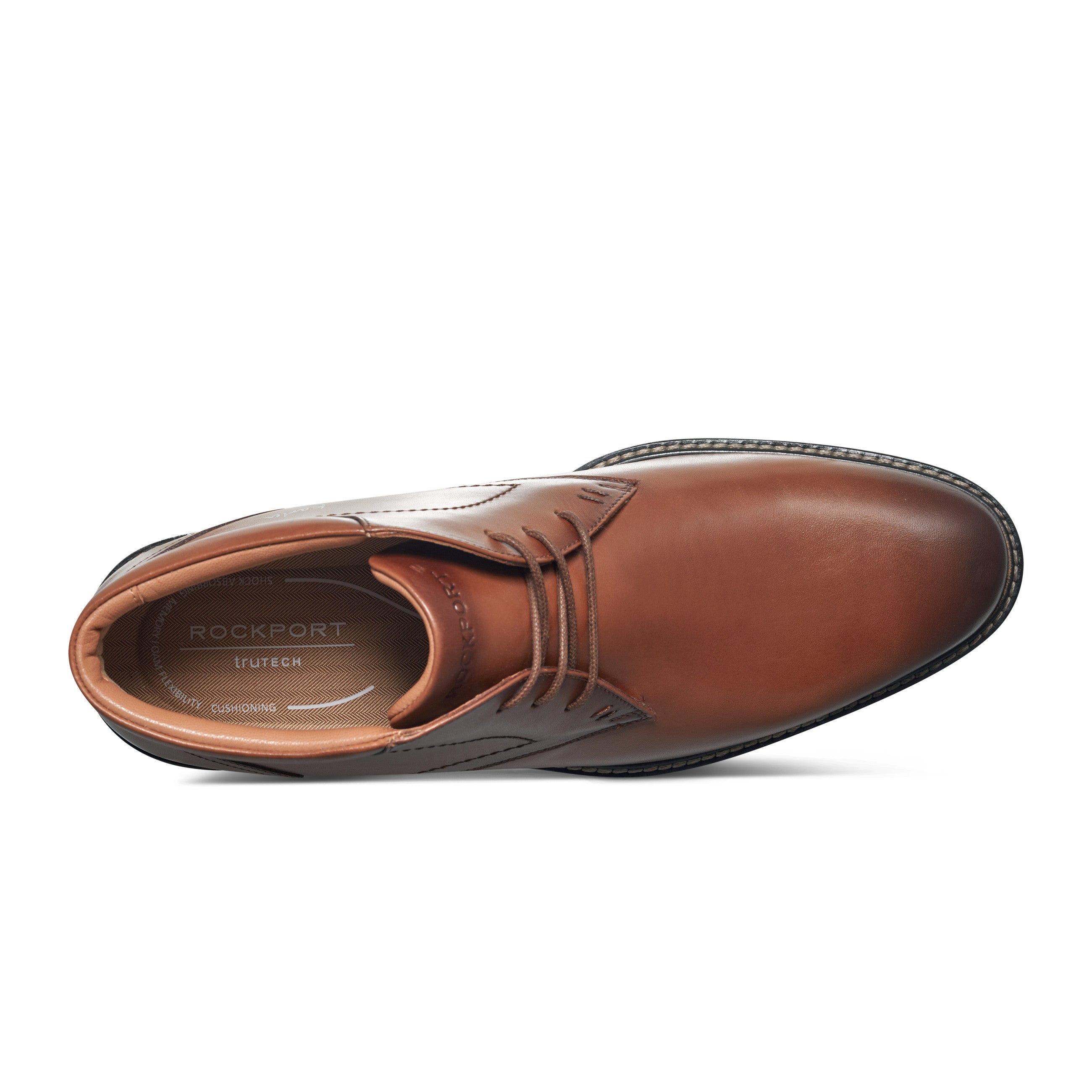 Rockport Mens Flynn Shoes Natural