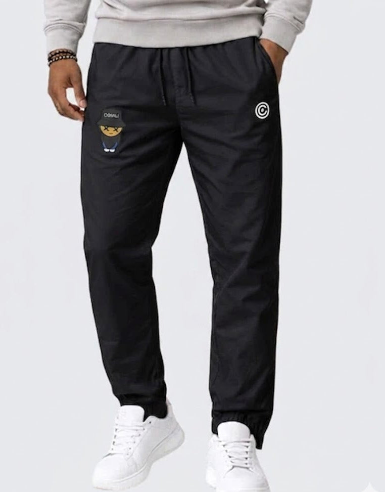 Covali Mens Atletico Trackpants In Black