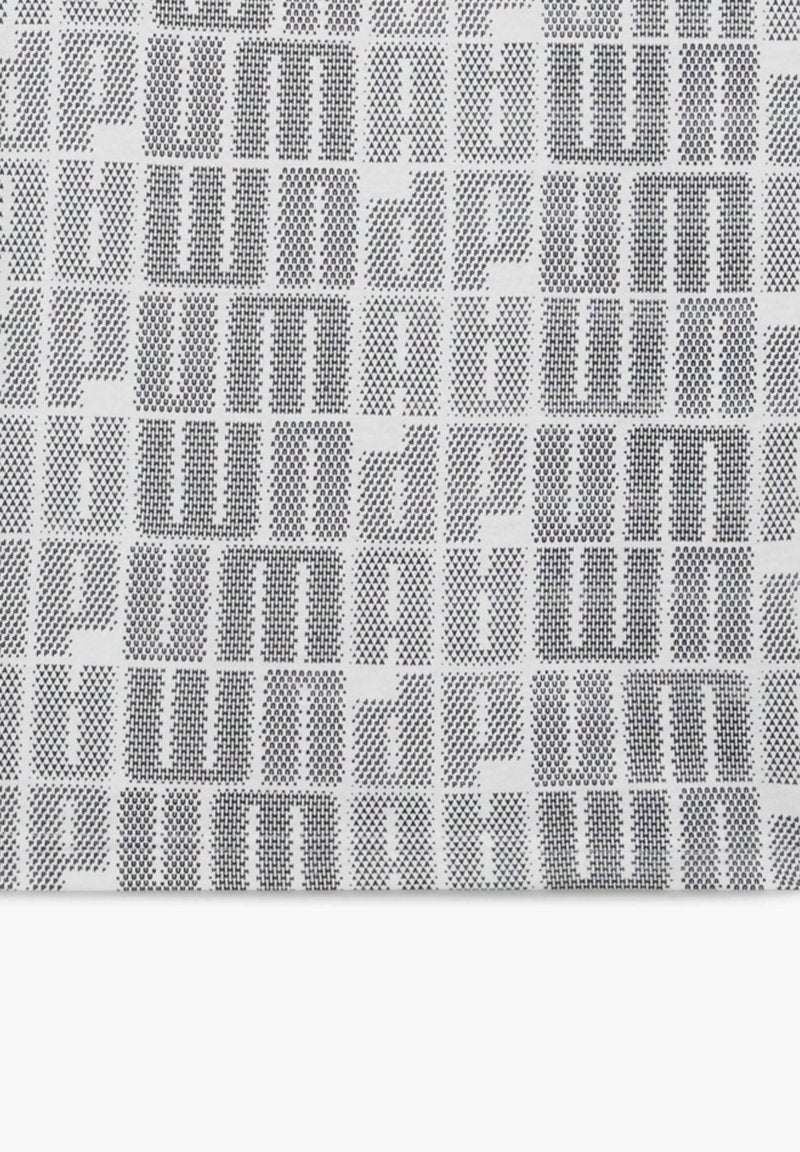 Puma Mens White Ess Logo Lab Aop Tee