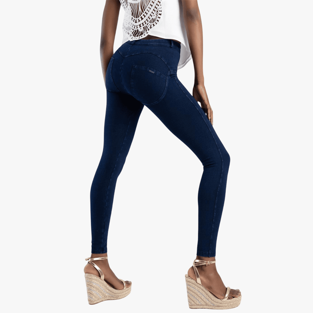 Sissyboy Ladies Axel Knit Jeggings In Dark Vintage