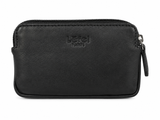 Lefel Mens Key Case/Coin Pouch In Black