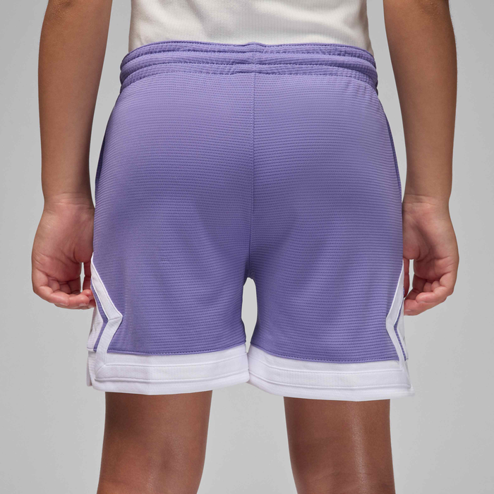 Jordan Girls Sport Diamond Shorts In Dusty Amethyst