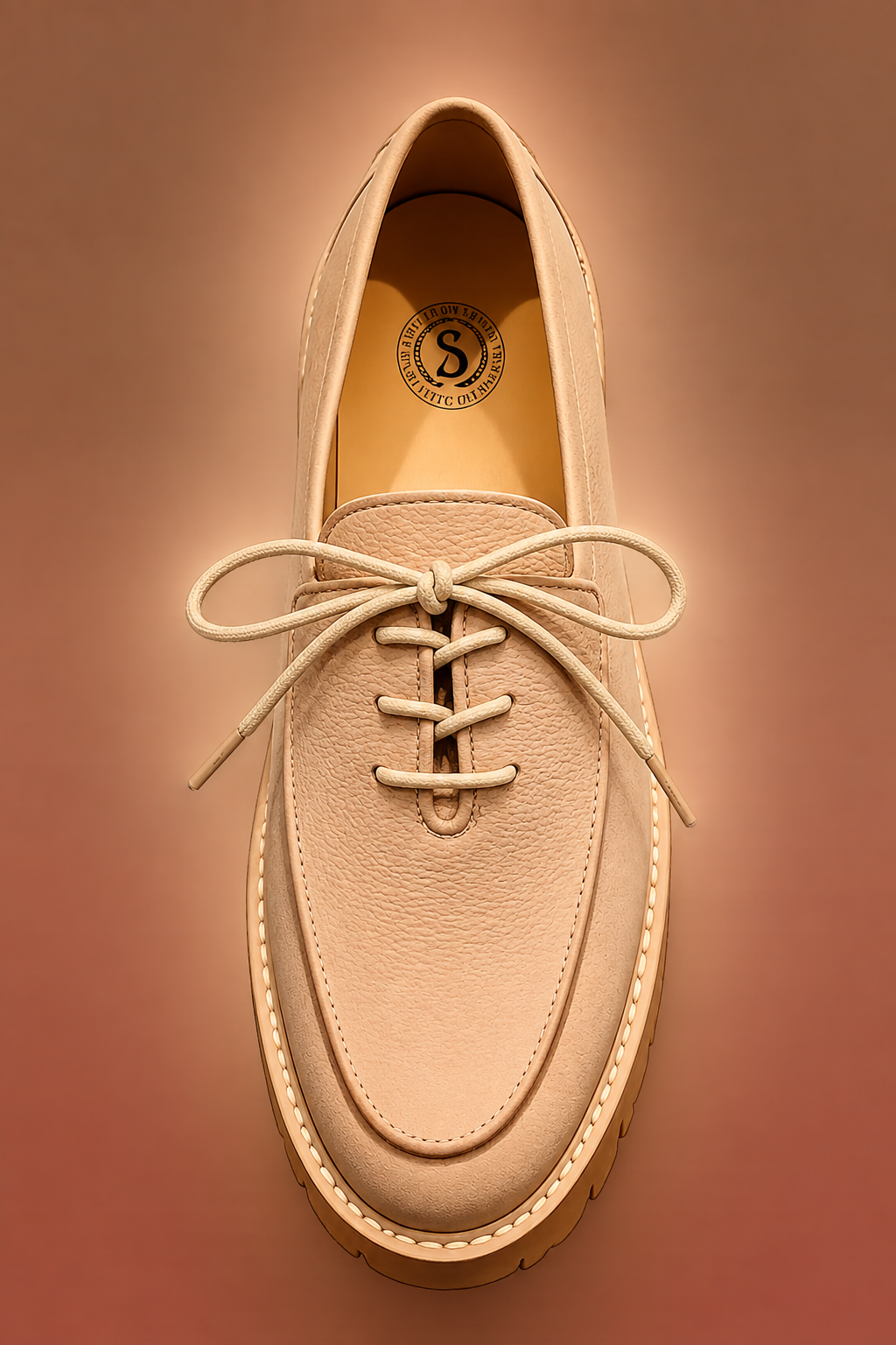 Zerga Mens Pienza Shoes In Khaki