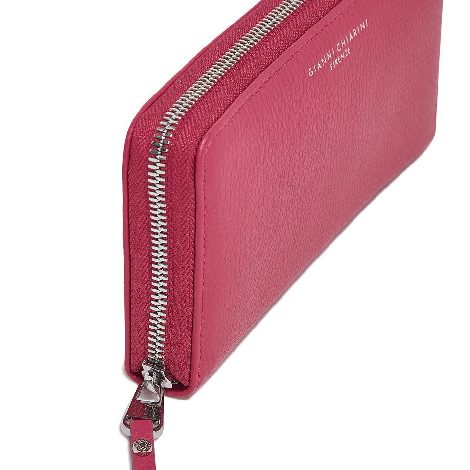 Gianni Chiarini Womens Grain Wallets In Bouganville
