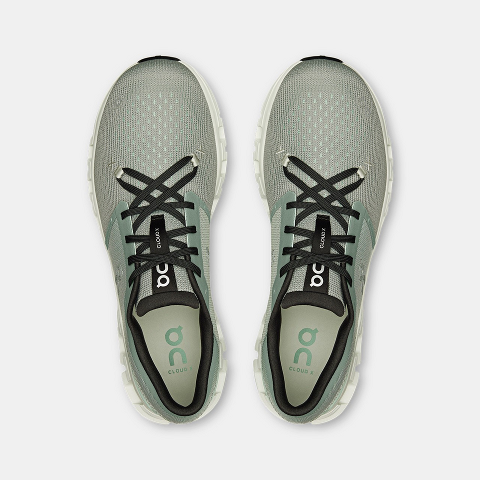 On Cloud Mens Clouyd X 4.0 Shoes In Tin