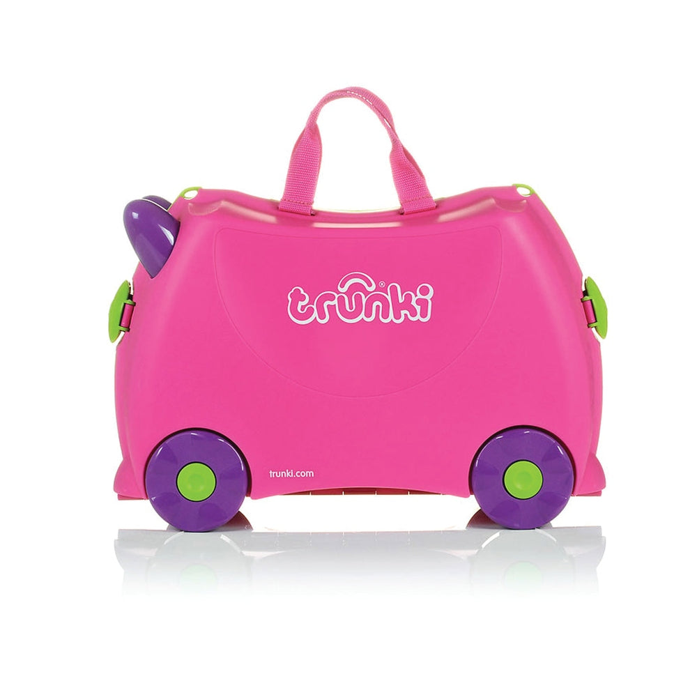 Trunki Kiddies Trixie Ride On Suitcase In Pink