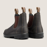 Blundstone 500 Mens Elastic Sided Stout Brown Boots