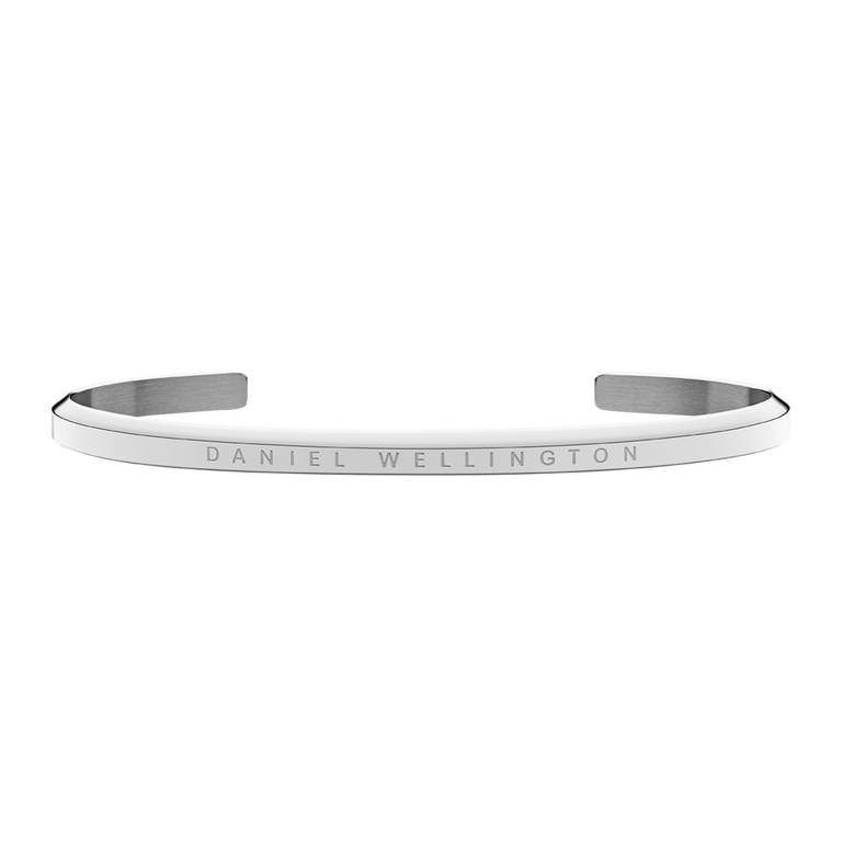 Daniel Wellington Small Classic Silver Cuff Bracelet