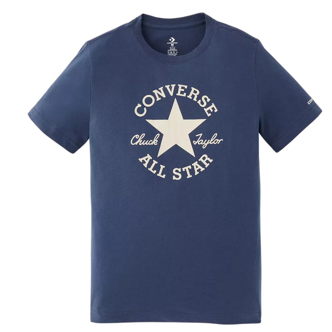 Converse Boys Dissected Chuck Patch T-Shirt In Navy