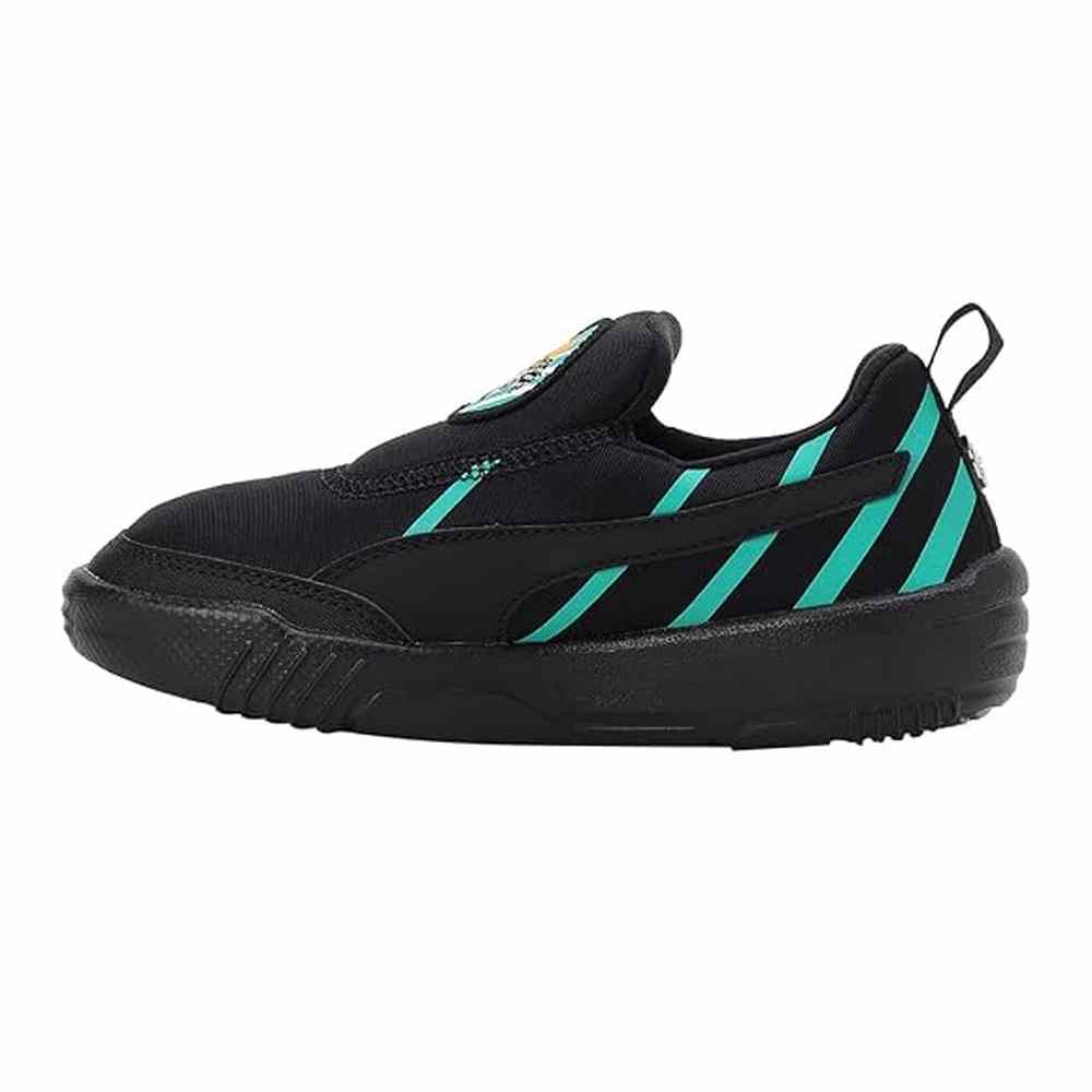 Puma Kids Mapf1 Bao Kart Shoes In Black & Green